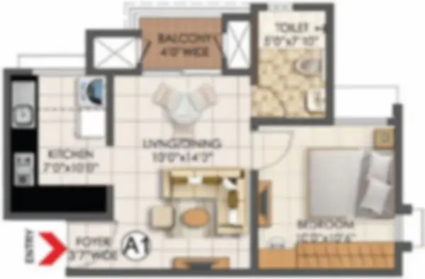 Godrej Castillo Floor Plan